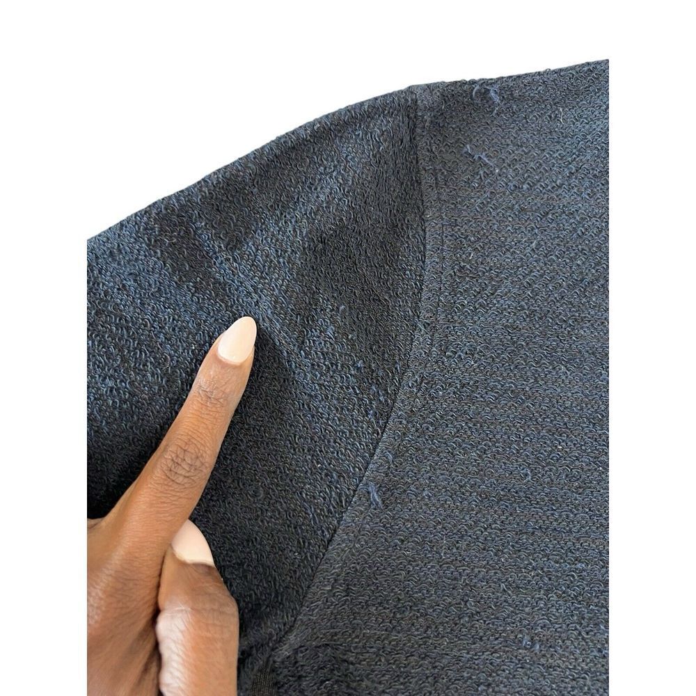 Folk Navy 100% Cotton Crewneck‎ Sweater Sz 3 Classic Casual Heritage Normcore - Picture 8 of 9